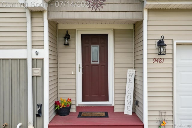 9481 Common Trl, Pinckney, MI 48169 - doorway to property