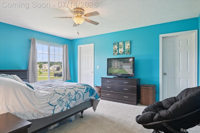 9481 Common Trl, Pinckney, MI 48169 - bedroom featuring carpet and a ceiling fan