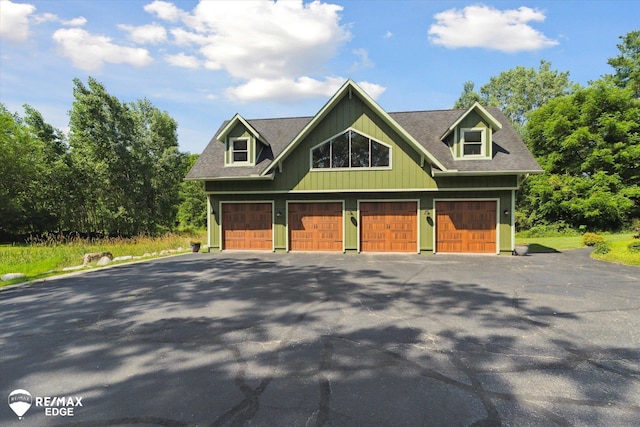 3078 Green Corners Rd, Lapeer, MI 48446 - view of front of property with asphalt driveway and roof with shingles