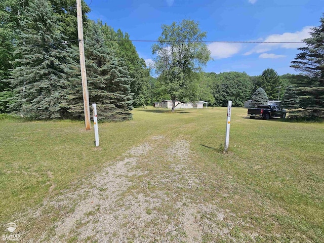 2789 Grass Lake Ave, Clare, MI 48632 - view of green lawn