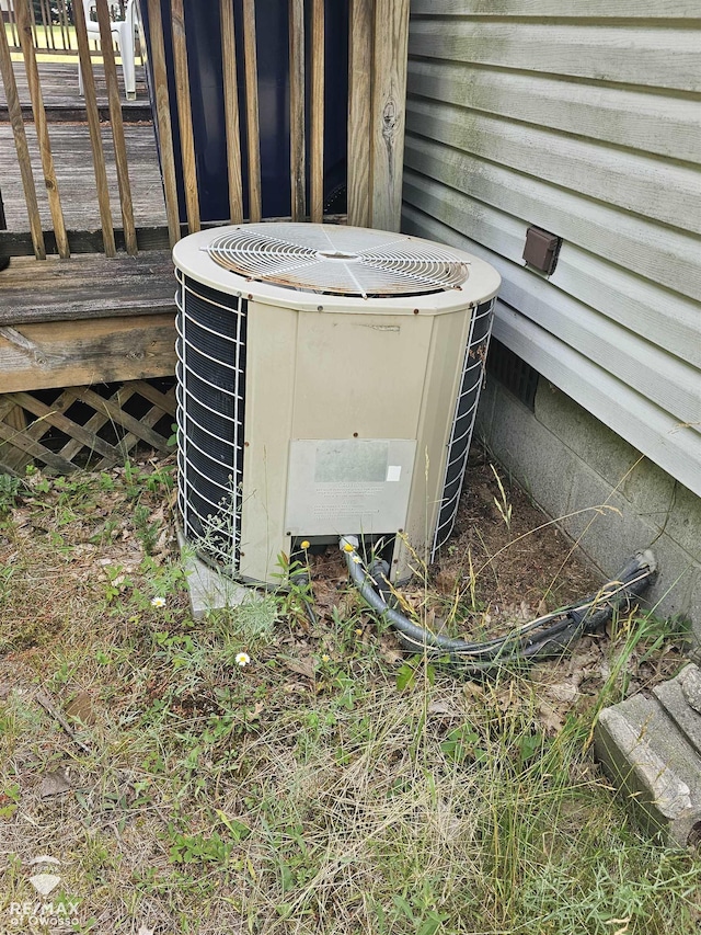 2789 Grass Lake Ave, Clare, MI 48632 - exterior view of a cooling unit