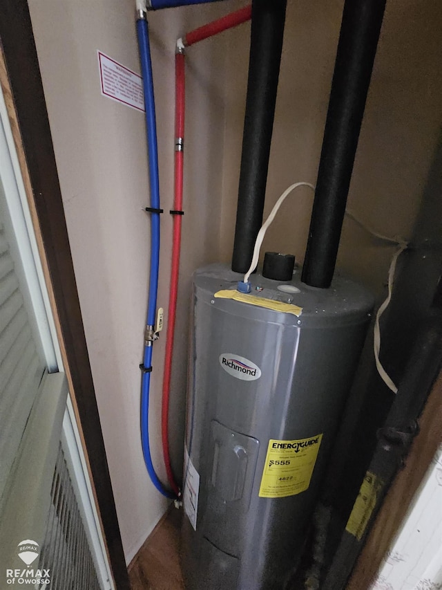 2789 Grass Lake Ave, Clare, MI 48632 - utilities with water heater