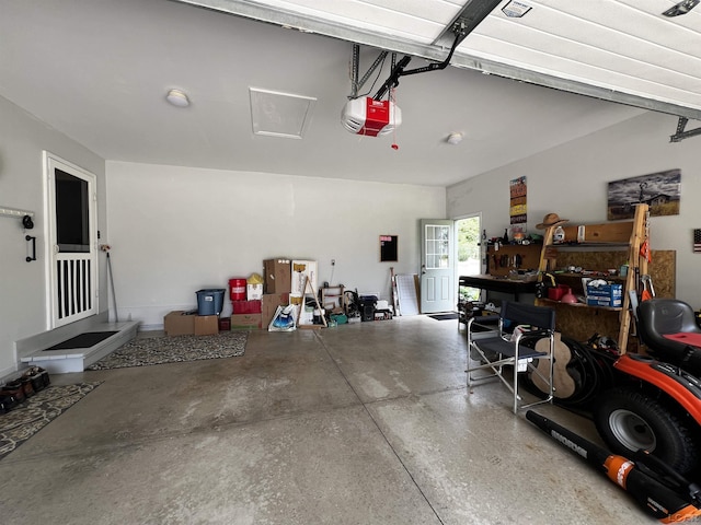 3118 Birch Run, Adrian, MI 49221 - garage with a garage door opener