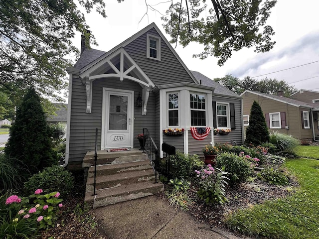 1370 University Ave, Adrian, MI 49221 - view of front of house with a shingled roof