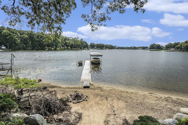 15518 Oak Ridge Dr, Spring Lake, MI 49456 - dock with a water view