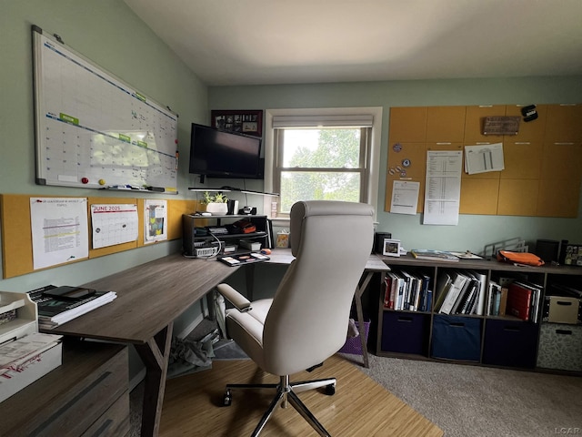 231 Willis Rd, Saline, MI 48176 - office with wood finished floors