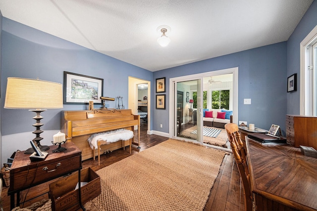 14300 Ridgemont St, Gregory, MI 48137 - home office with wood finished floors and french doors