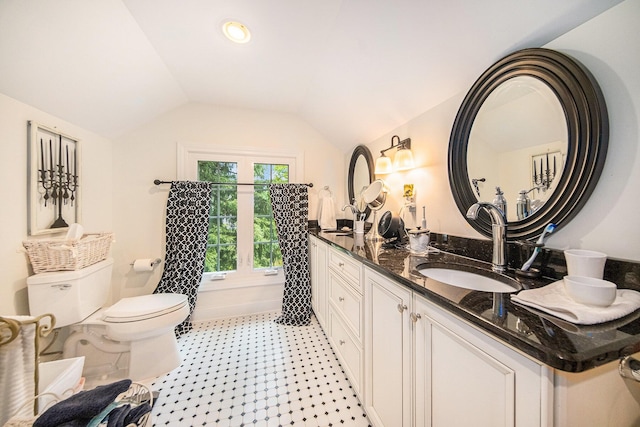 14300 Ridgemont St, Gregory, MI 48137 - full bath featuring double vanity and lofted ceiling
