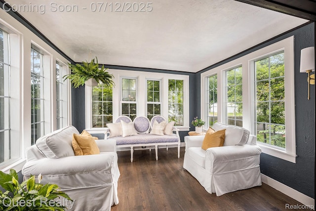 2577 John R Rd, Rochester Hills, MI 48307 - sunroom with healthy amount of natural light, french doors, and a textured wall