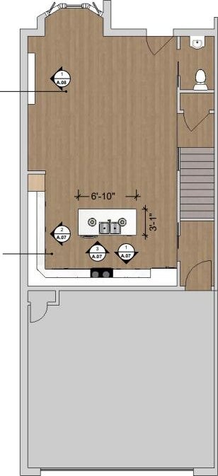 7919 Grand St, Dexter, MI 48130 - view of floor plan / room layout