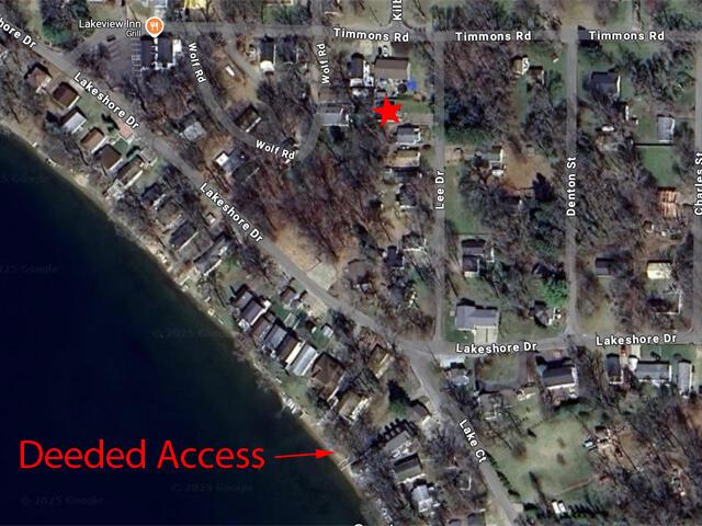 93402 Lee Dr Unit 1, Dowagiac, MI 49047 - aerial view of property's location