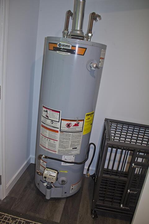 93402 Lee Dr Unit 1, Dowagiac, MI 49047 - utility room with water heater