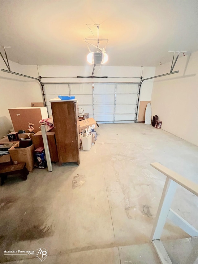 9330 Pinecrest Ct, Davison, MI 48423 - garage featuring a garage door opener