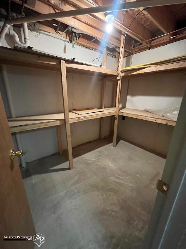 9330 Pinecrest Ct, Davison, MI 48423 - view of unfinished basement