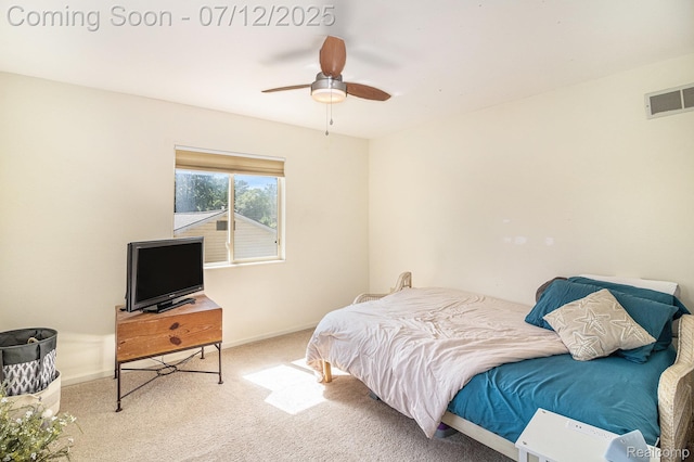 4420 Pinedale Ave, Clarkston, MI 48346 - carpeted bedroom featuring baseboards and ceiling fan
