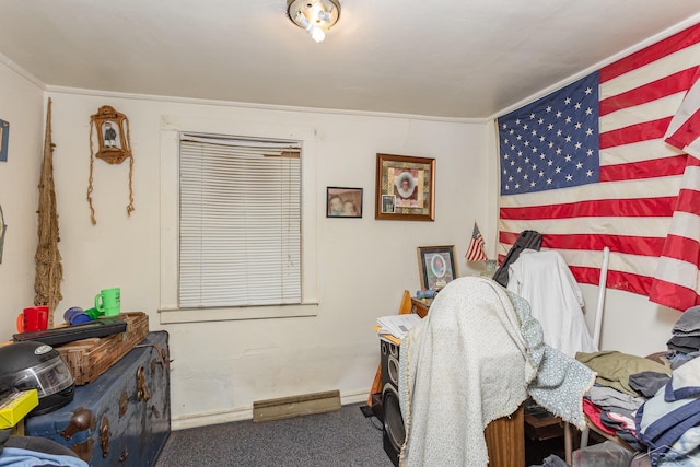 120 S Miami St, Saint Charles, MI 48655 - carpeted bedroom featuring baseboards