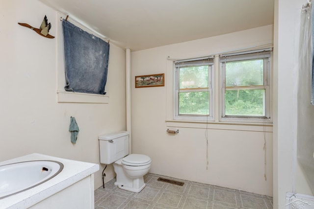 120 S Miami St, Saint Charles, MI 48655 - bathroom with vanity and tile patterned floors