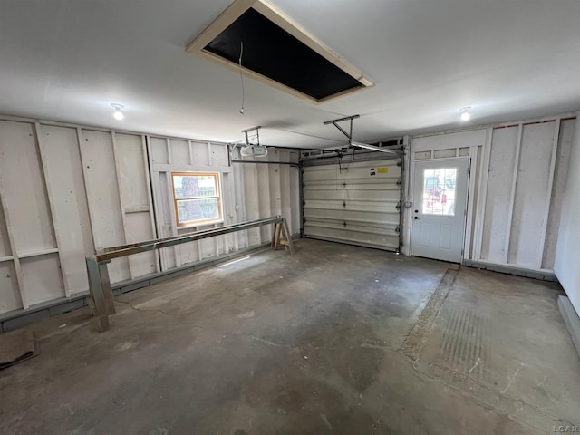 1999 Harold St, Adrian, MI 49221 - garage with a garage door opener