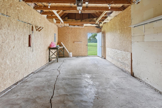 1612 Fischer Dr, Saginaw, MI 48601 - garage with electric panel