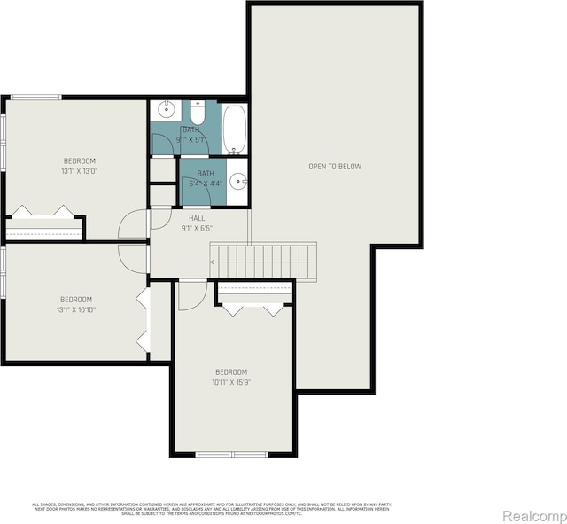 6512 White Lake Rd, Clarkston, MI 48346 - view of home floor plan