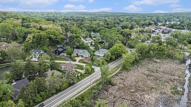 6512 White Lake Rd, Clarkston, MI 48346 - view of property location featuring nearby suburban area and a heavily wooded area