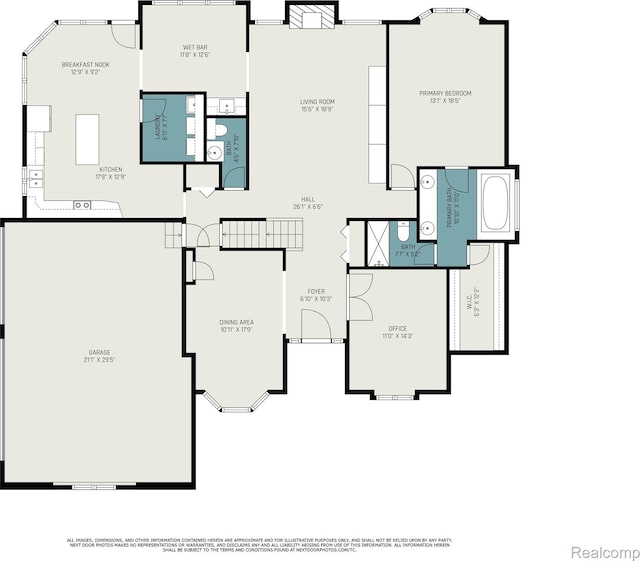 6512 White Lake Rd, Clarkston, MI 48346 - view of home floor plan