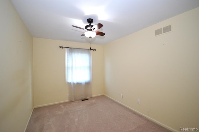 2 Cornell Ct, Dearborn, MI 48124 - empty room featuring ceiling fan and light colored carpet