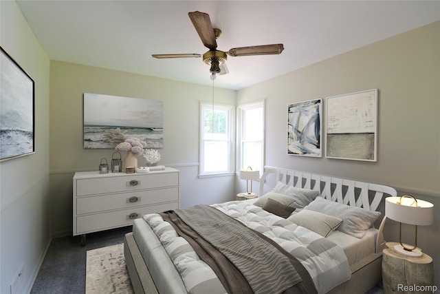 3922 Hogarth Ave, Flint, MI 48532 - carpeted bedroom with a ceiling fan