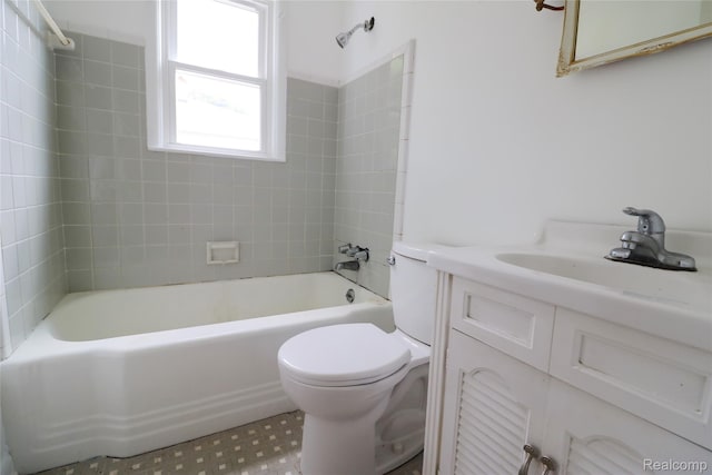 3922 Hogarth Ave, Flint, MI 48532 - bathroom with vanity and bathing tub / shower combination