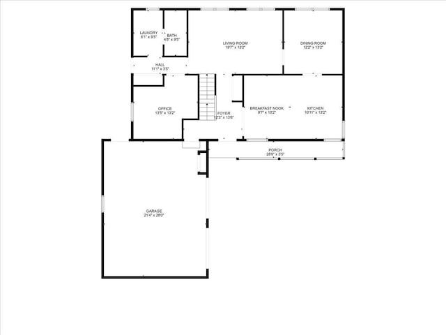 7350 N Territorial Rd, Dexter, MI 48130 - view of room layout