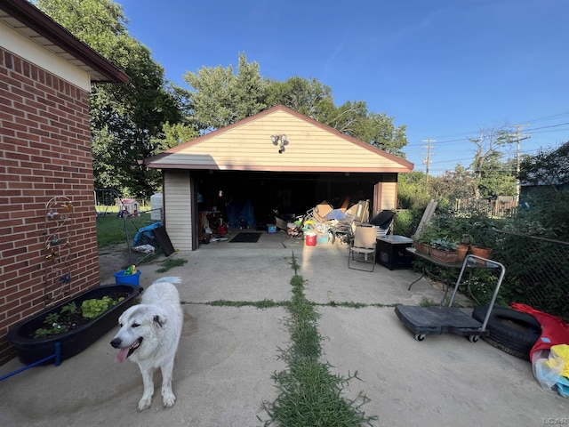 3841 Westpoint St, Dearborn, MI 48124 - view of detached garage