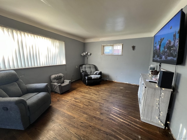 3841 Westpoint St, Dearborn, MI 48124 - living area featuring dark wood-type flooring
