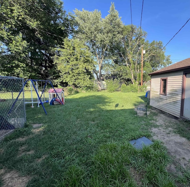 3841 Westpoint St, Dearborn, MI 48124 - view of yard featuring a playground