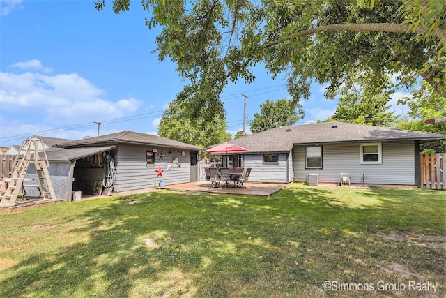 252 Jeffrey St, Cedar Springs, MI 49319 - rear view of property