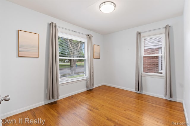 22951 Audette, Dearborn, MI 48124 - unfurnished room featuring light wood-type flooring and baseboards