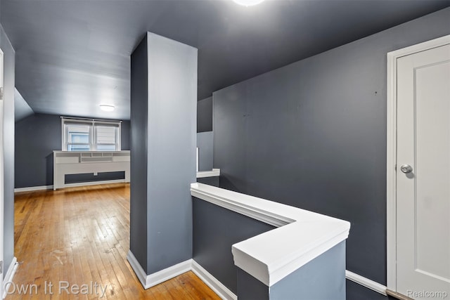 22951 Audette, Dearborn, MI 48124 - hall featuring hardwood / wood-style flooring and baseboards