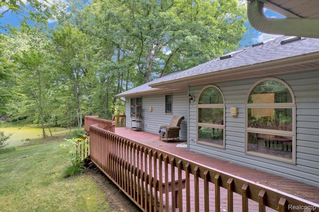 1829 Farnsworth Rd, Lapeer, MI 48446 - deck with a yard