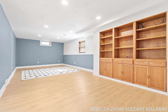 3520 Auburn Ave NE, Grand Rapids, MI 49525 - unfurnished room with recessed lighting and light wood finished floors