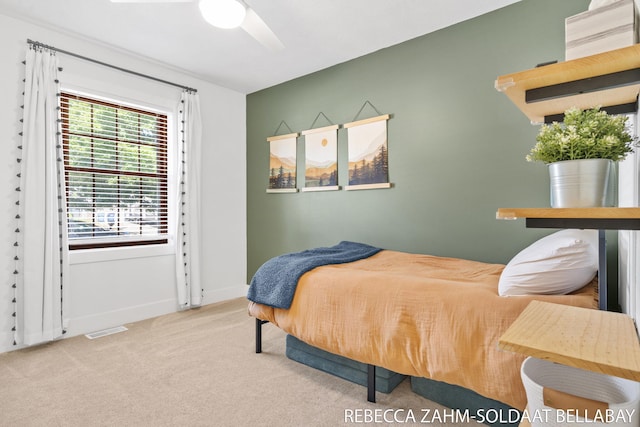 3520 Auburn Ave NE, Grand Rapids, MI 49525 - carpeted bedroom featuring baseboards and a ceiling fan