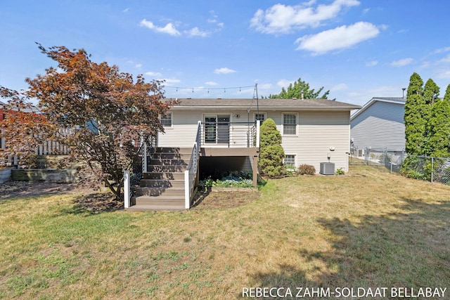 3520 Auburn Ave NE, Grand Rapids, MI 49525 - back of house featuring stairway and a deck