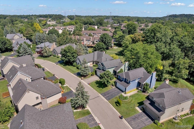 5612 Northcrest Xing, Clarkston, MI 48346 - aerial view of residential area