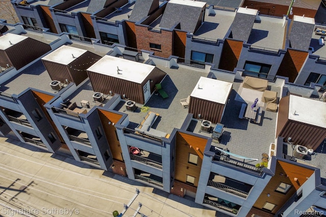 2037 11th St Unit 3, Detroit, MI 48216 - aerial perspective of suburban area