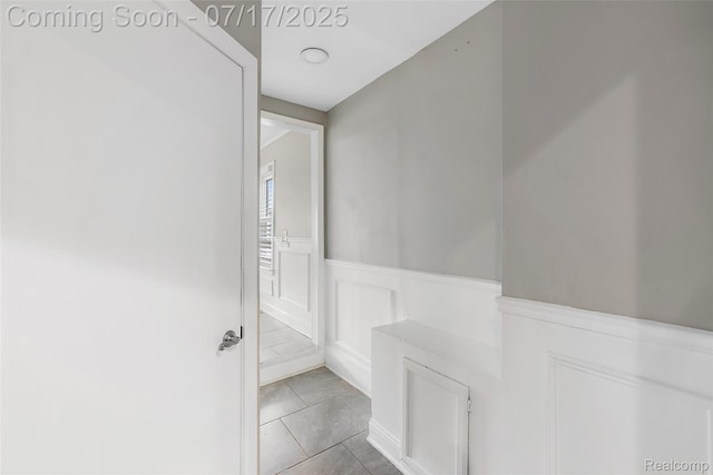 5869 Marvin St, Taylor, MI 48180 - mudroom with wainscoting and a decorative wall