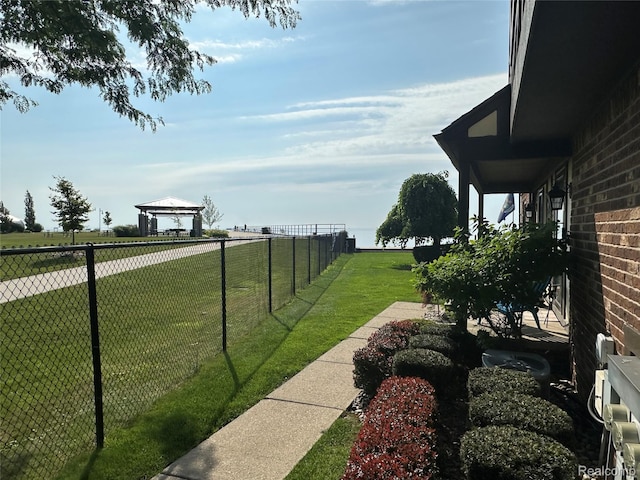104 Lac Sainte Claire Dr, Saint Clair Shores, MI 48082 - view of yard