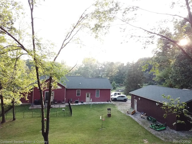 2223 Hidden Valley Rd, Howell, MI 48843 - view of yard