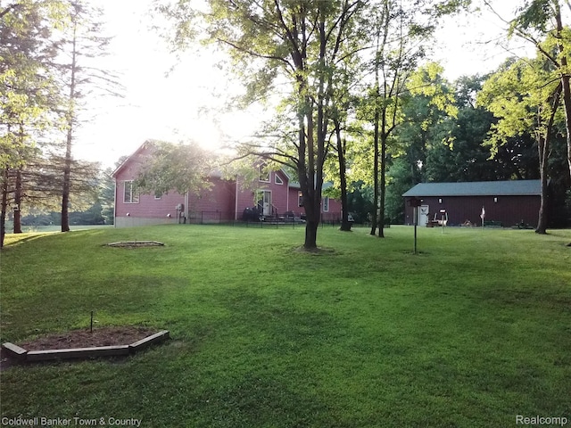 2223 Hidden Valley Rd, Howell, MI 48843 - view of green lawn