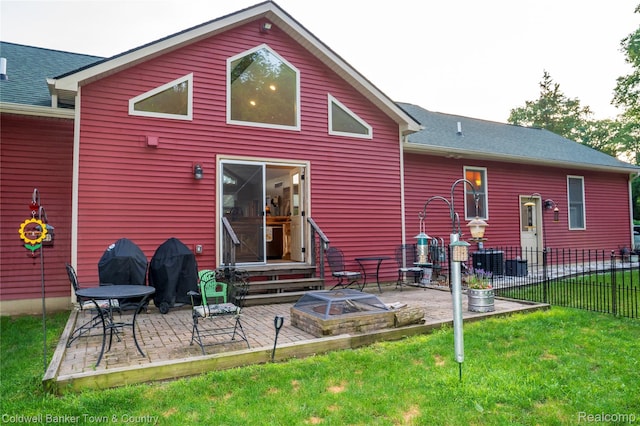 2223 Hidden Valley Rd, Howell, MI 48843 - back of house with a patio, entry steps, and roof with shingles