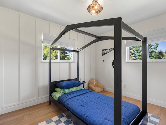 1140 Wing Dr, Ann Arbor, MI 48103 - bedroom with light wood-style floors