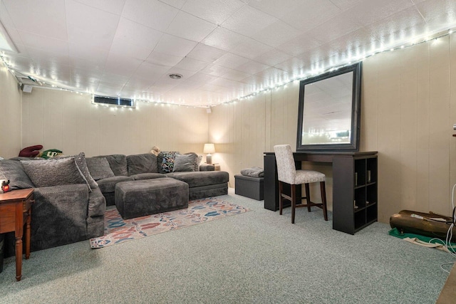 923 Par 4 Rd, Kalamazoo, MI 49008 - living area with carpet