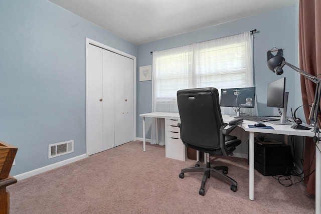 923 Par 4 Rd, Kalamazoo, MI 49008 - office area featuring carpet and baseboards